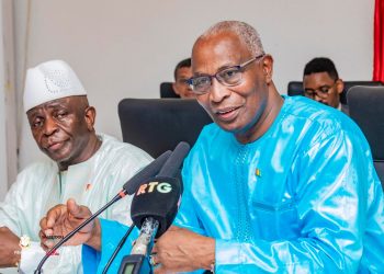Conakry : les jeunes de l’axe s’engagent à accompagner l’État Guinéen, selon Bah Oury