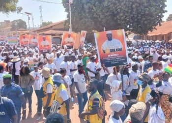 Boké : le Mouvement Sogué Nènè au cœur de la marche de l’unité et de la paix