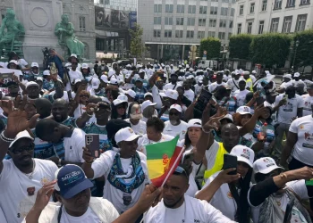 Bruxelles : soutien des Guinéens d’Europe au Général Mamadi Doumbouya