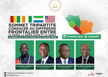 Conakry : un sommet de la Mano River Union ce lundi pour apaiser les tensions…